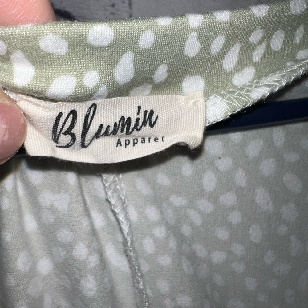 Blumin Apparel Boutique Brand Peplum Top Plus Size 3XL - Picture 3 of 4